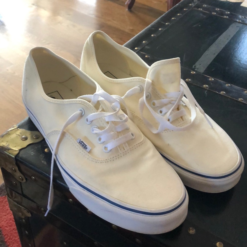Authentic Vans (Worn 1x) Size Mens 12, Like New!